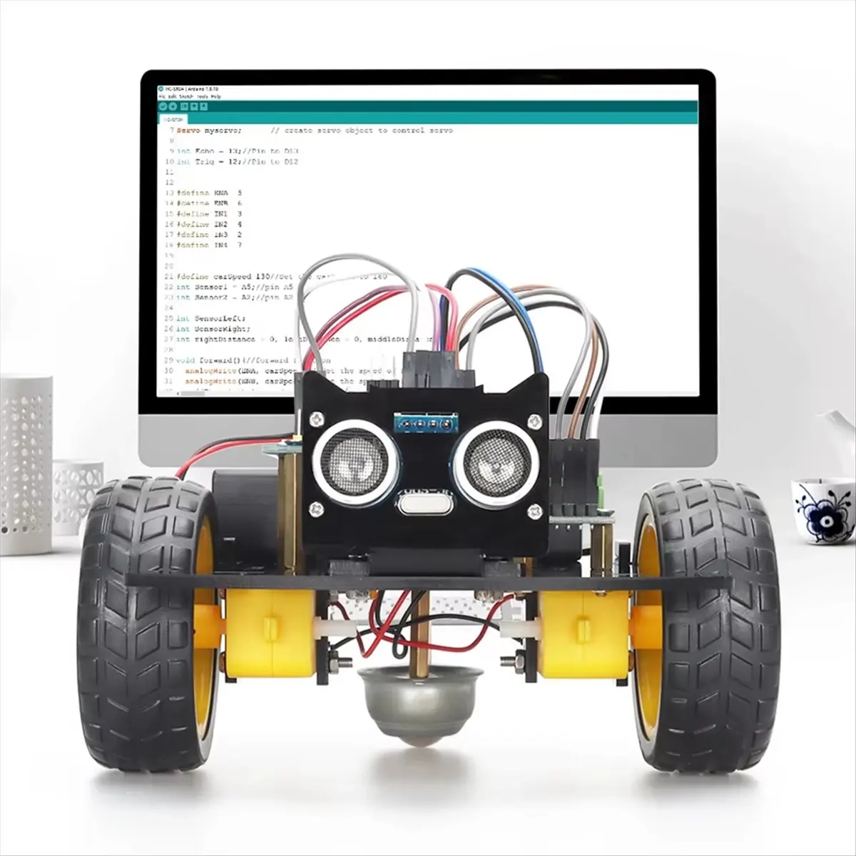 Kit Robot Voiture Intelligent DIY Programmable STEM