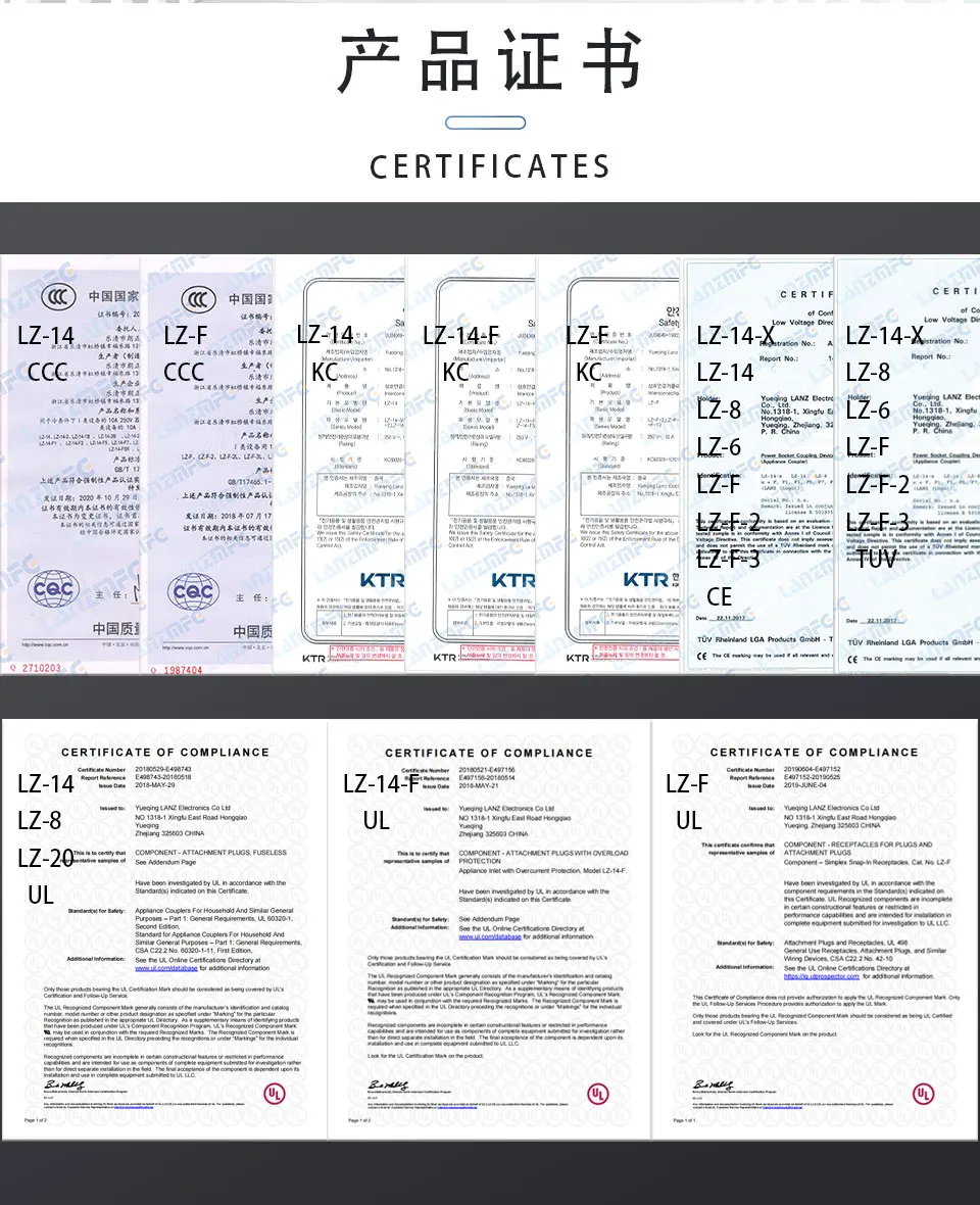 Description Picture 3 of item1PC LZ-14-1-01 3Pins IEC320 C14 Plug Connector10A 250V AC Electrical Panel Mounted Power Socket With Waterproof PVC Cover