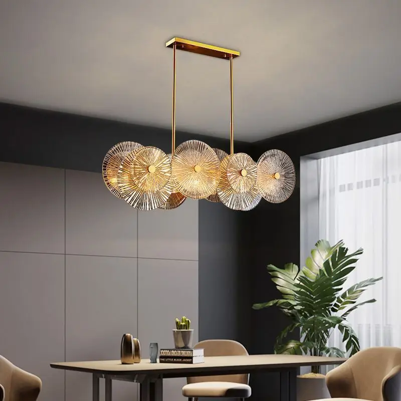 

G9 LED Postmodern Oval Glass Iron Designer Lustre Suspension Luminaire Lampen Pendant Lights Pendant light For Dinning Room