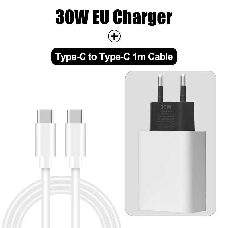 ตัวเลือกสินค้า อะแดปเตอร์ชาร์จ USB-C เร็ว 30W สำหรับ Pixel 8/7/6/10/9 Pro XL