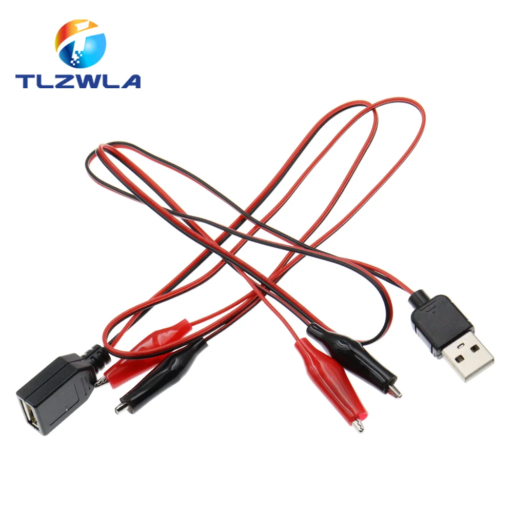 1 Paio USB Morsetti A Coccodrillo Filo Di Coccodrillo Maschio - Foto 6