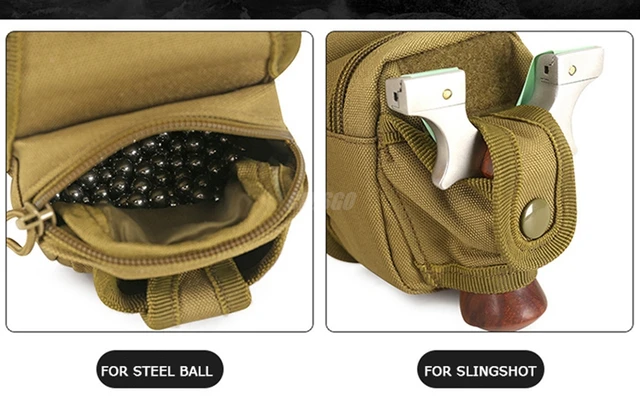 Slingshots For Adults Slingshot Ammo Pouch Tactical Catapult