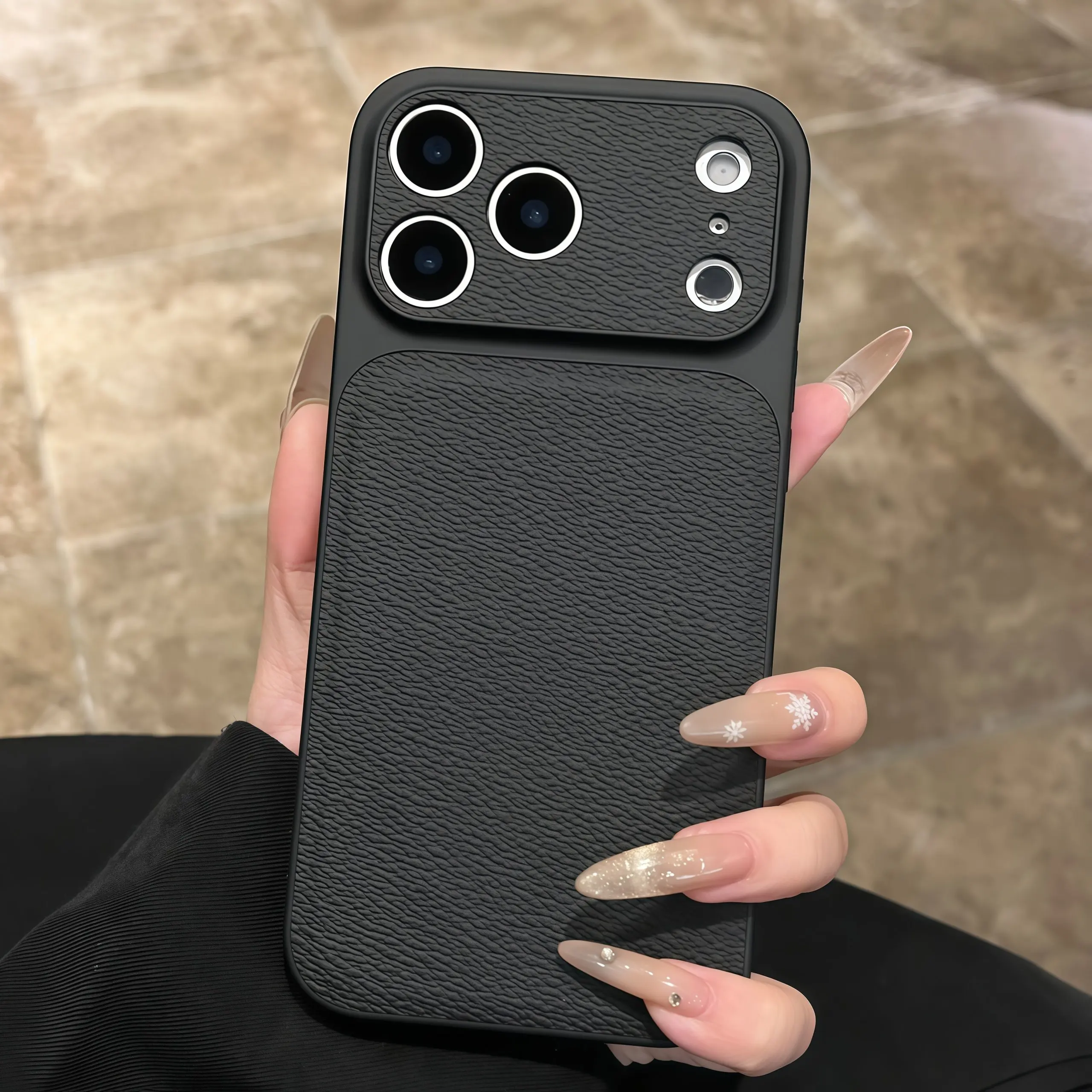 ตัวเลือกสินค้า เคส iPhone หนังแท้ ป้องกันกล้อง กันกระแทก