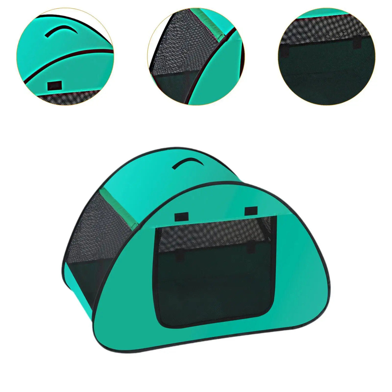 Cat Tent Cave Quick Assembly and Disassembly Cute Foldable for Indoor Outdoor Nest Sturdy Cat House Portable Pet Tent Dog House