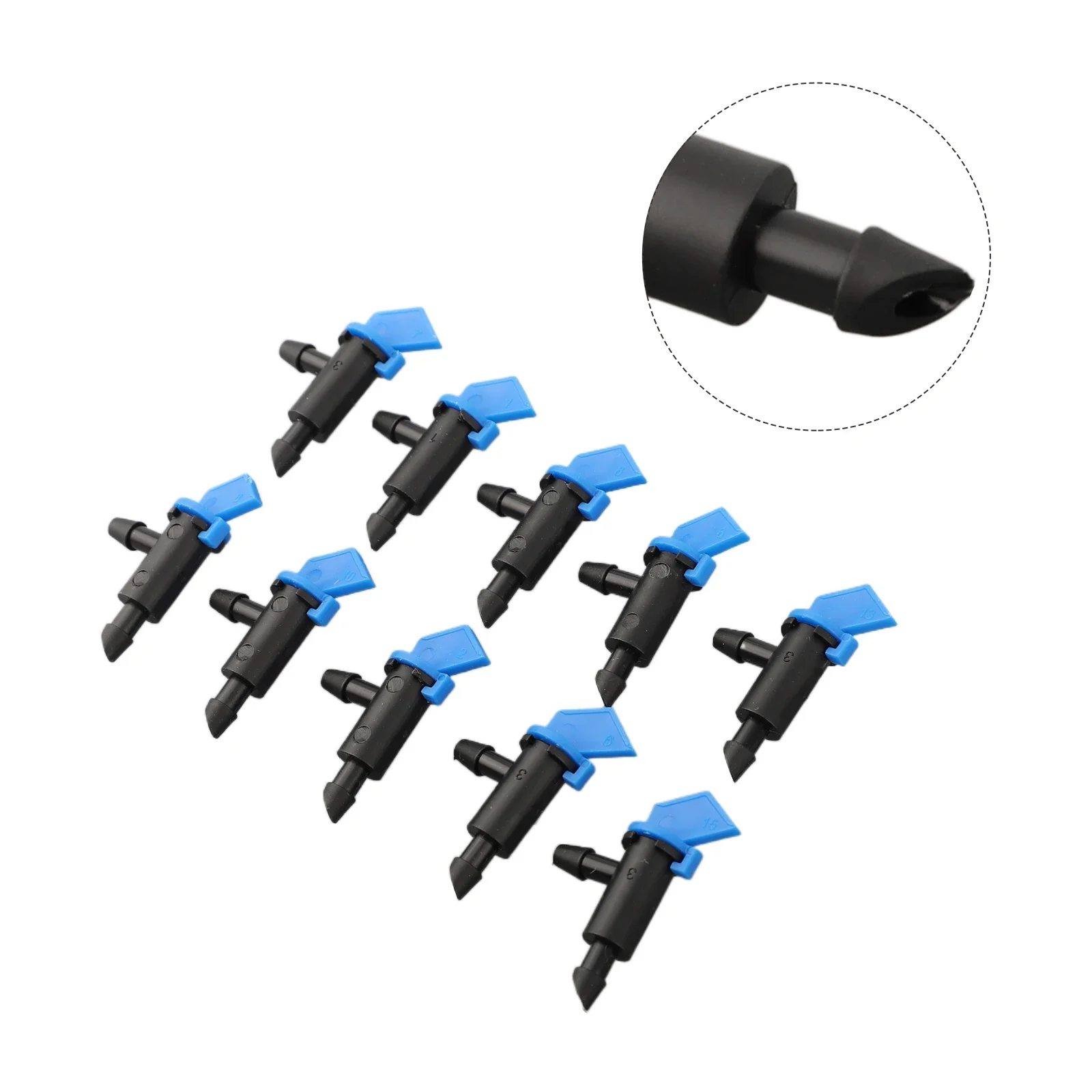 20 Pcs Drip Emitters Flag Dripper For Efficient Garden Irrigation Garden Dripper Drip Irrigation For Potted Plants Tools
