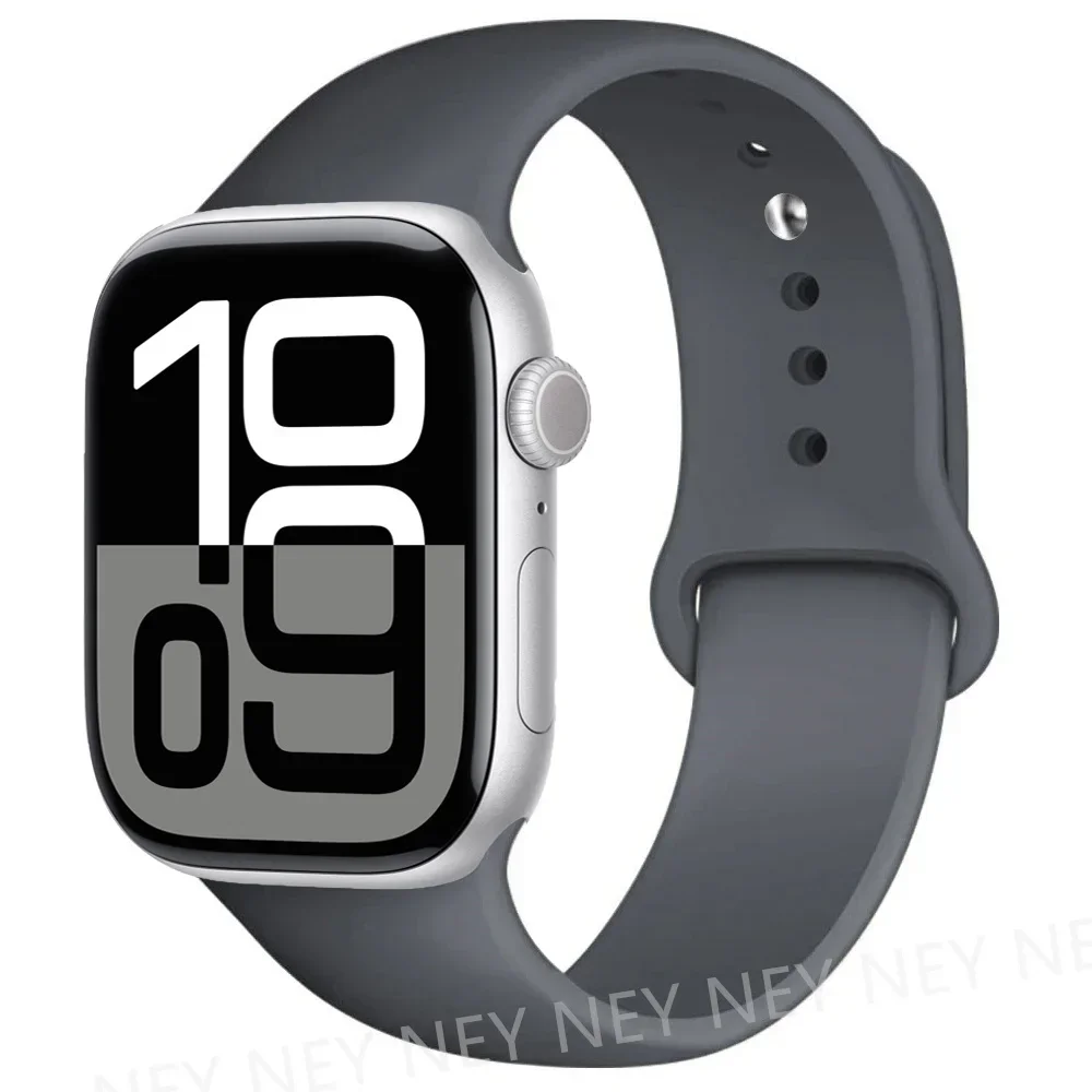 Premium Silicone Sport Watch Band - Versatile Waterproof Strap