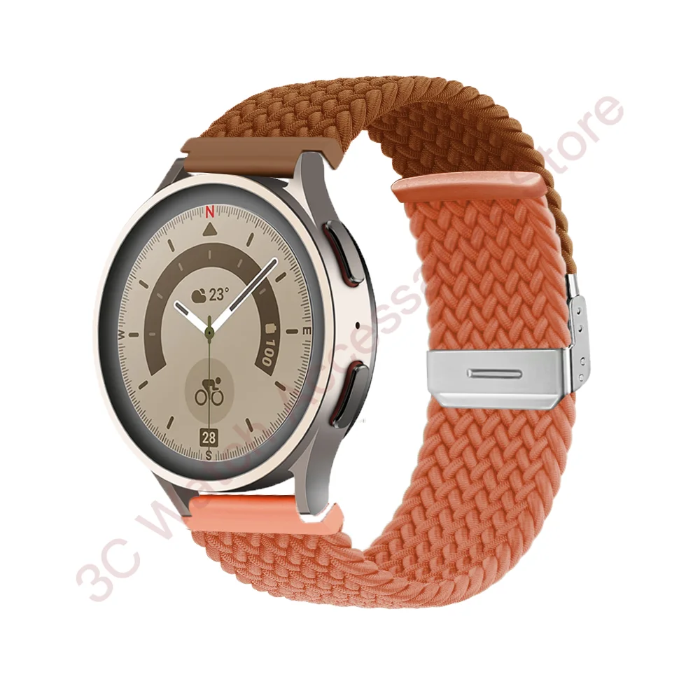Braided Solo Loop Bracelet Strap - Universal Fit for Smartwatches (18mm, 20mm, 22mm)