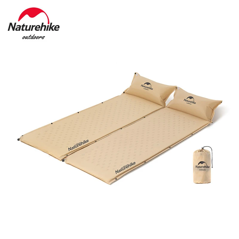 NaturehikeOutdoorSleepingMatWithPillowInflatableTentSleeping