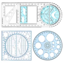 Geometric Ruler Drawing Drafting Ruler Multifunctional Architecture Circle Stencils Templates Rulers Tools Tool Architect