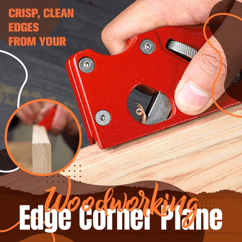 

New Woodworking Edge Corner Plane 45 Degree Beveling Planing Flat Blade Cutting Edge Trimming Accessories Carpenter Hand Tool