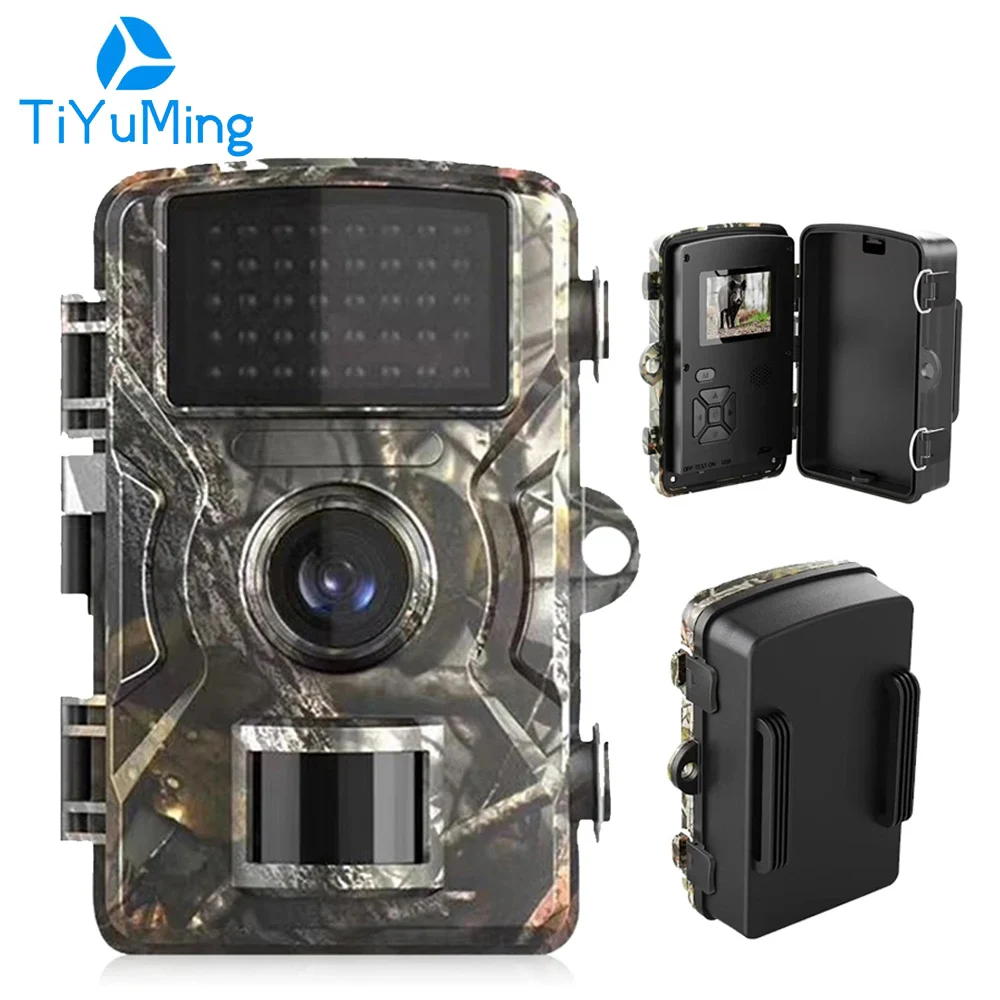 2.0 Inch Screen Trail Hunting Camera With Night Vision PIR Detection Wildlife Monitoring IP66 Waterproof Surveillance Cam
