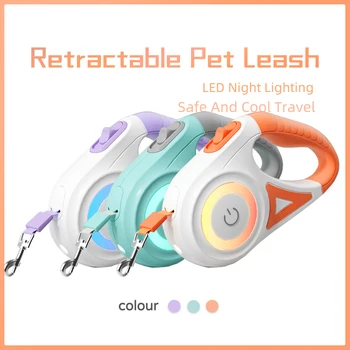 LED Retractable Pet Leash 1