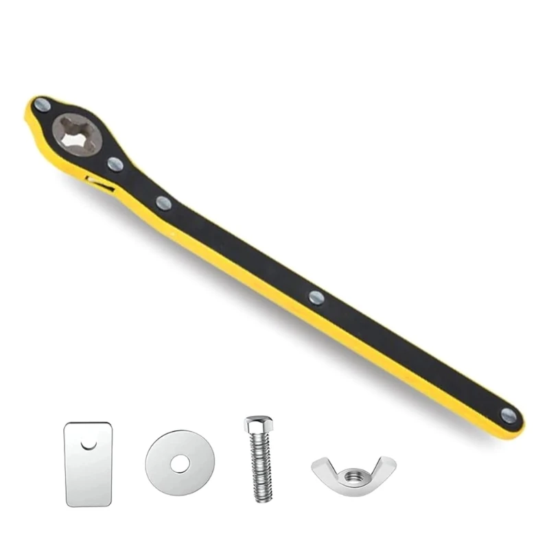 

Universal Car Lug Wrench Ratchet Wrench Easy Tire Wheel Repair Tool Drop ship
