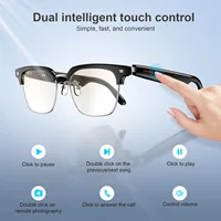 IOWODO E1306 Bluetooth 6.0 Smart Glasses Outdoor Sport AI Voice Anti-UV Sunglasses with Mic & Speaker for Men Women Gifts - Image 2
