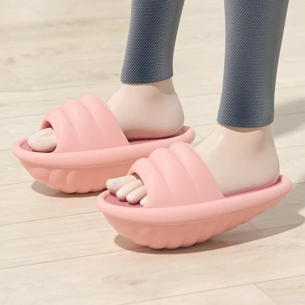Slimming Slippers Wear-resistant Body-shaping Slippers Durable Widely Use  Innovative Conch Shape Swing Body-shaping Shoes