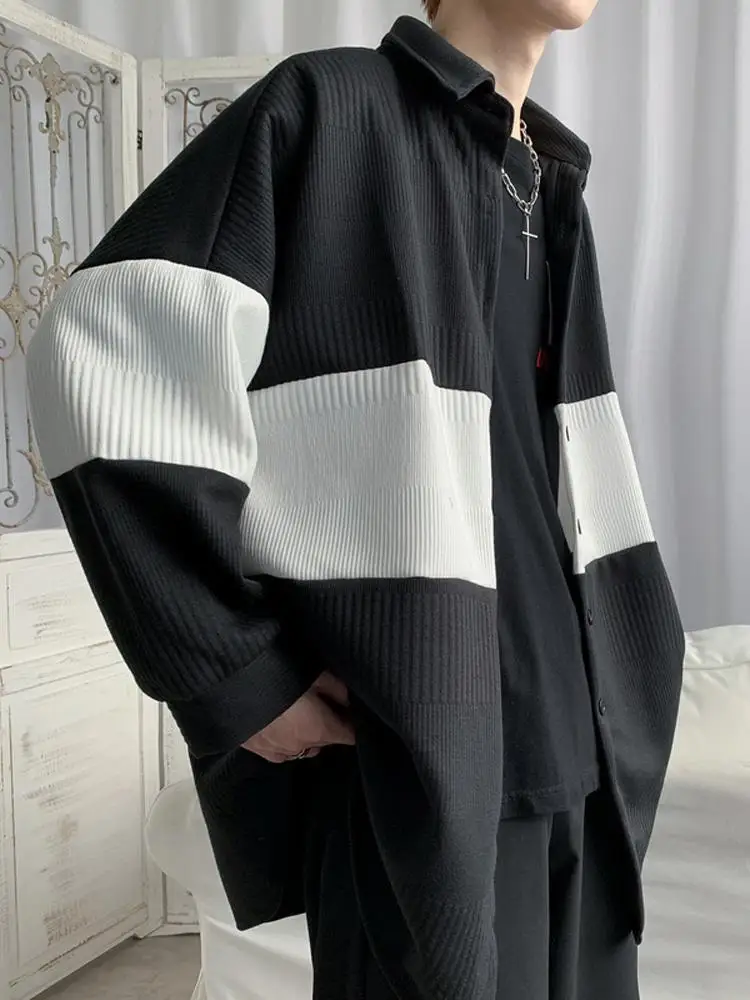 

2023 Spring New Light Luxury Fashion Men Knitted Jacket Men Comfortable Casual Jacket All-match Boutique Clothing Simple Style