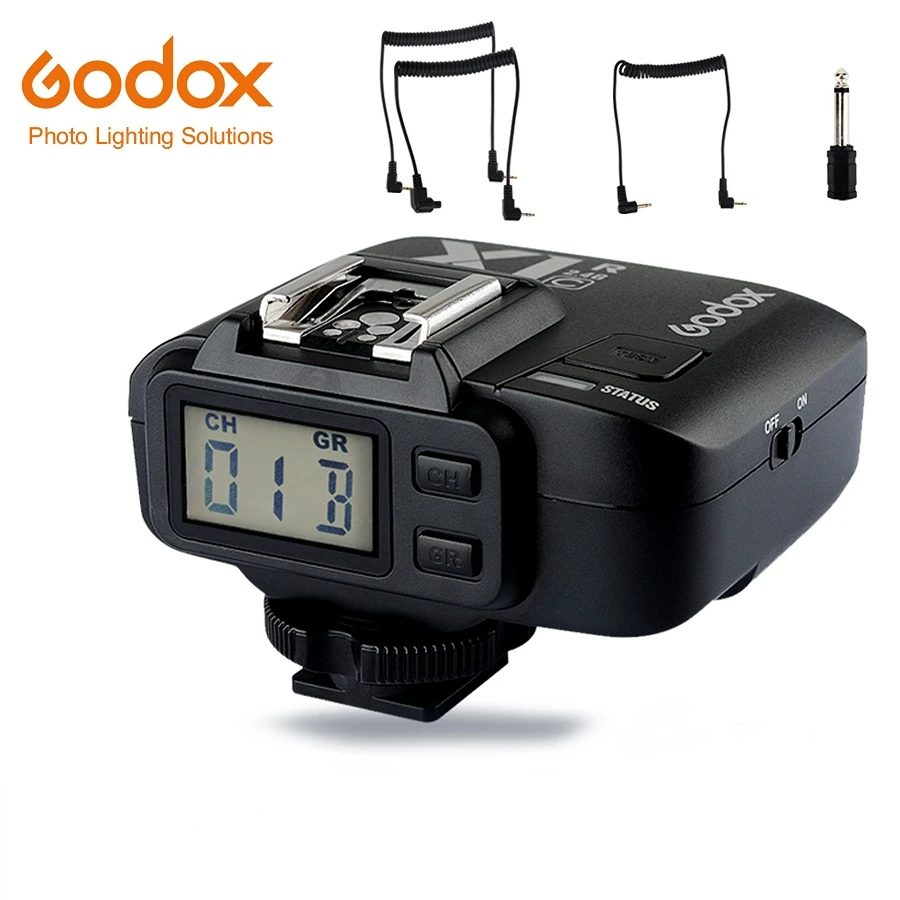 

Беспроводной триггер вспышки Godox X1R-C X1R-S TTL 2,4G для цифровых зеркальных камер Canon Nikon Sony