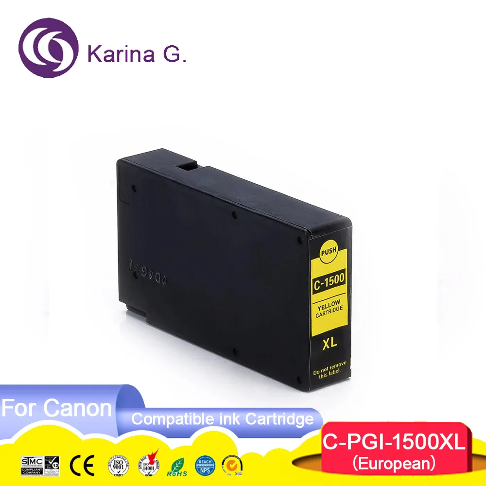 Compatible ink cartridge PGI1500 PGI-1500 PGI-1500XL for MAXIFY MB2050/MB2150/M