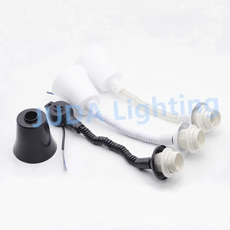 Light lifter with CE E27 socket plastic lamp holder with cable wire for hot pot restaurant chandelier indoor ceiling lights