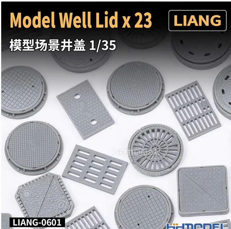 

LIANG Liang-0601 1/35 Model Well Lid x 23