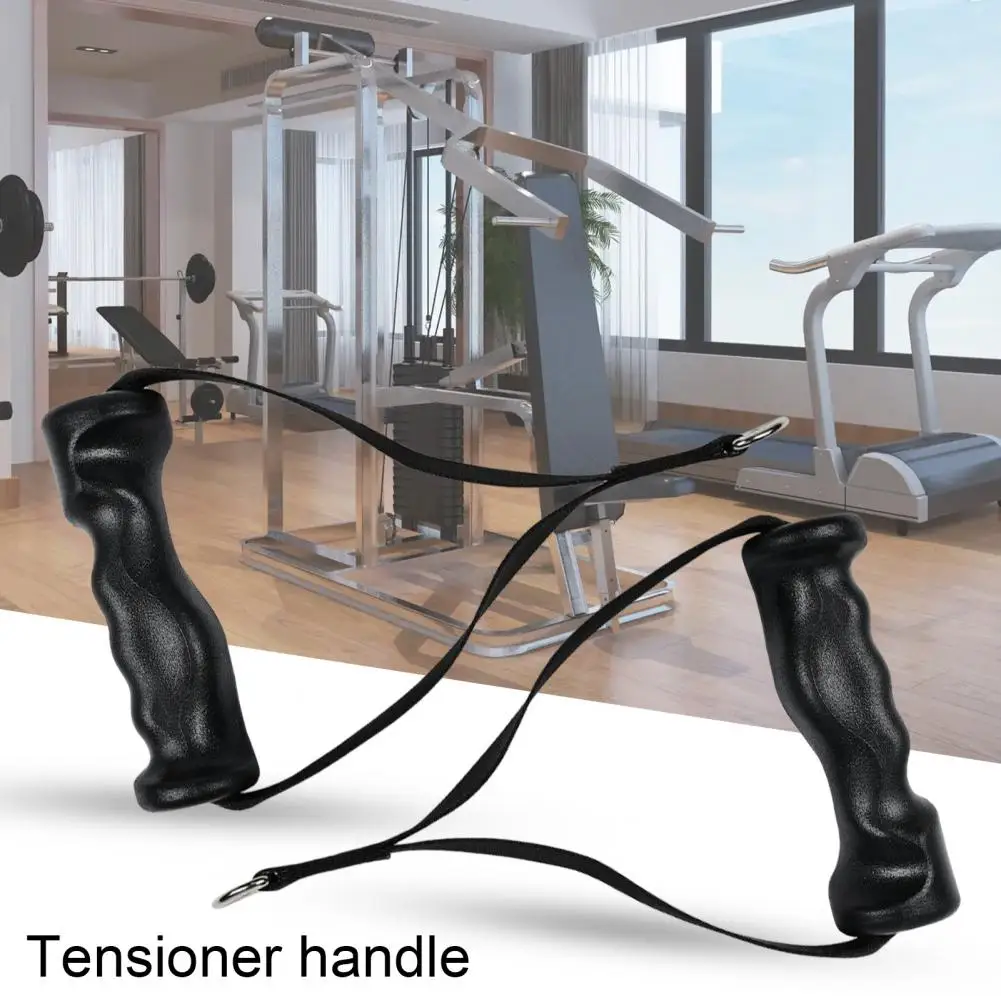 

Gantry Handle 1 Pair Healthy Non-slip D Buckle Webbing Grip Tensioner Handle Training Equipment