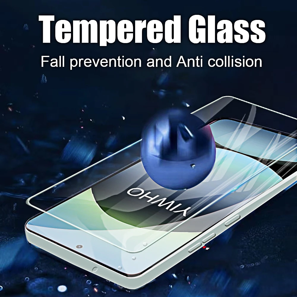 Premium Tempered Glass Screen Protector Set - 4 Pack