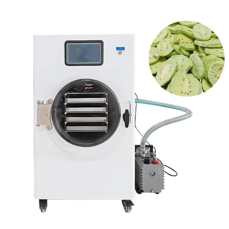 Mushroom Fruit Vacuum Freeze Dryer Dehydrator Liofilizador Machine Freeze Dried Candy Skittles Food Sweets Strawberries 3