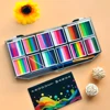 12 Grids color face body rainbow Water-based facepaint Body Painting Colorful Christmas Halloween Makeup Palette for Kids Adults 3