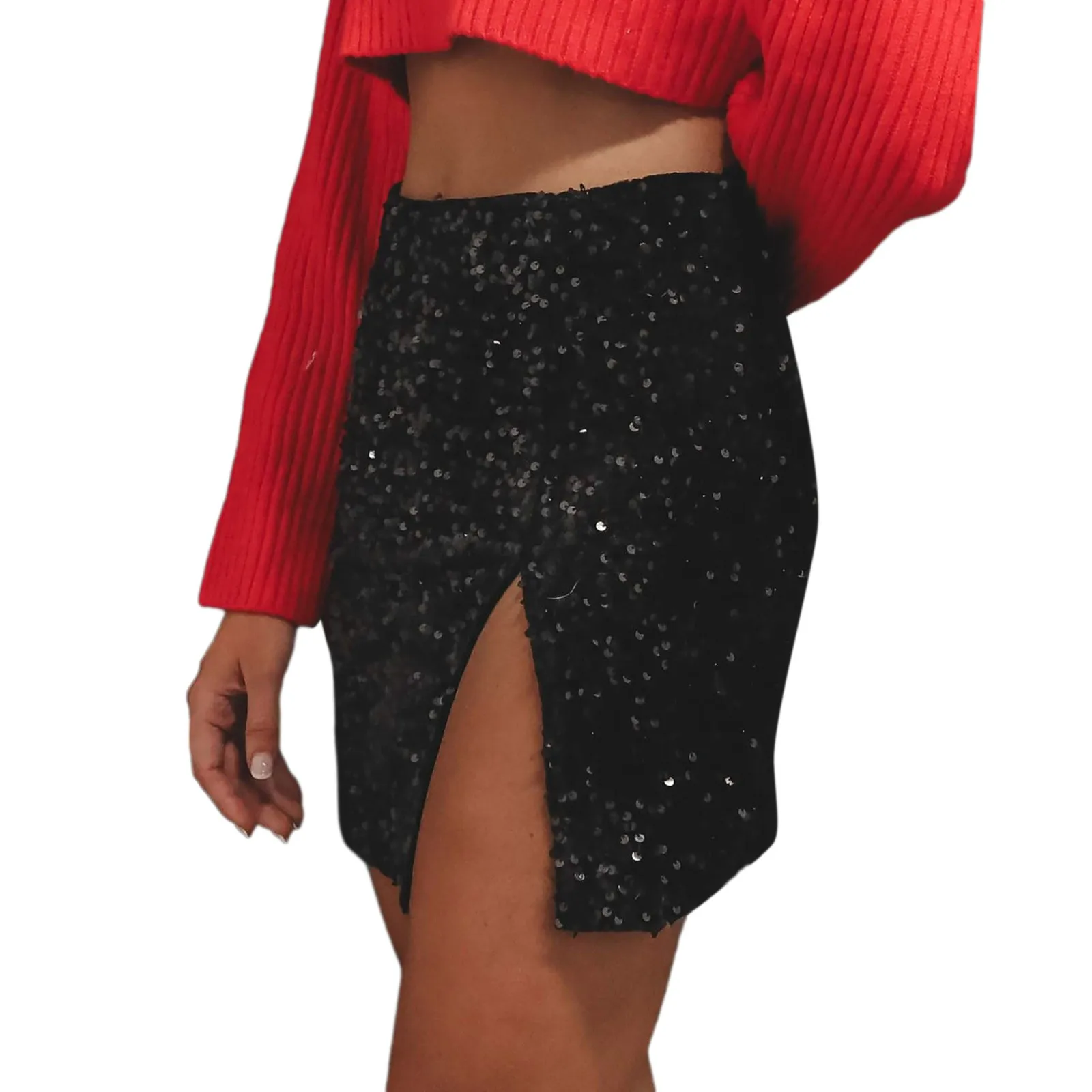 

Осенне-зимнее Новое модное подходящее платье, юбка с широкой юбкой, танцевальное маленькое платье, хлопковые платья с сетчатым рукавом для женщин