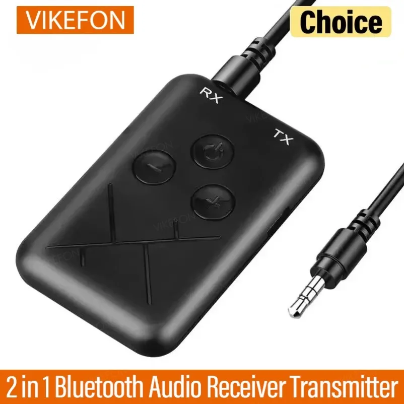 2 in 1 Bluetooth Audio Receiver Transmitter Stereo APTX Wireless Receiver 3.5mm Aux Jack RCA Car Adapter for TV PC BT 5.0 4.2 bluetooth adapter bluetooth audio receiver bluetooth transceiver adapter audio adapter bluetooth aux adaptor
