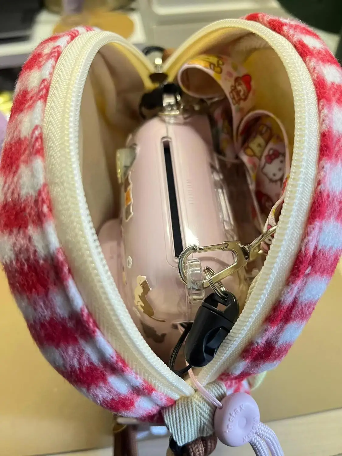 JIAERDI Apple Embroidery Round Messenger Bag Wallet Women Sweet Cute Cartoon Camera Mini Bag Ladies Vintage Yellow Handbag 2025