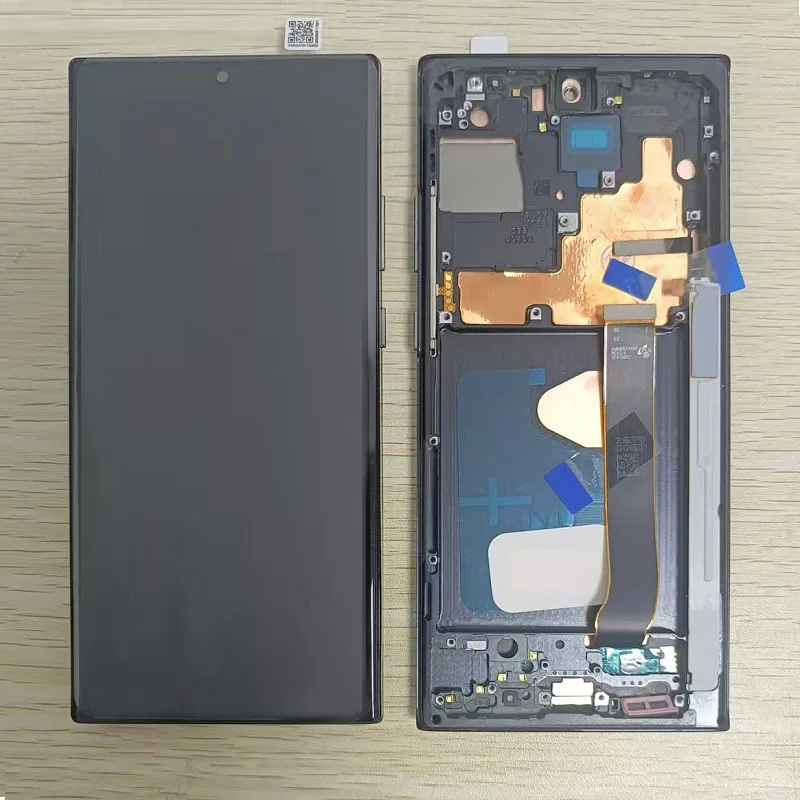 Display LCD Incell per Samsung Galaxy Note 20 Ultra con Digitalizzatore Touch e Cornice, Assemblaggio Pulsanti Laterali, Ricambio - Image 2