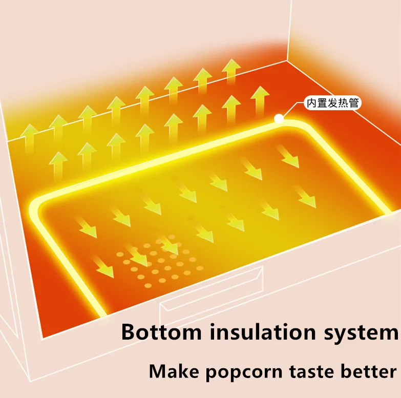 New Design Commercial Air Big Popping Professional Popcorn Filling Machine 16oz 3