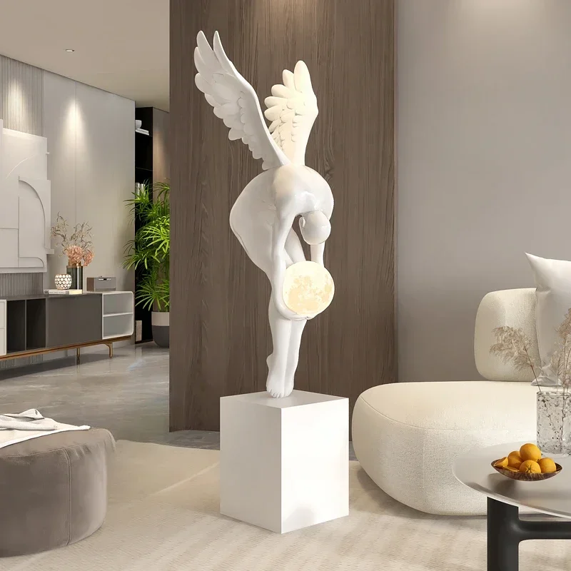 Luminous Wing Figure Statue 1