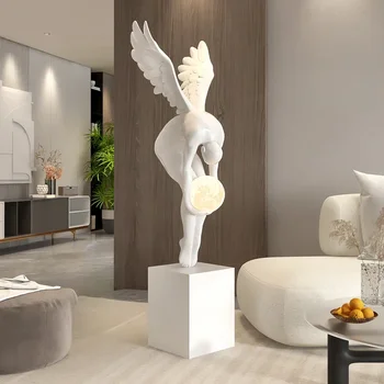 Luminous Wing Figure Statue 1
