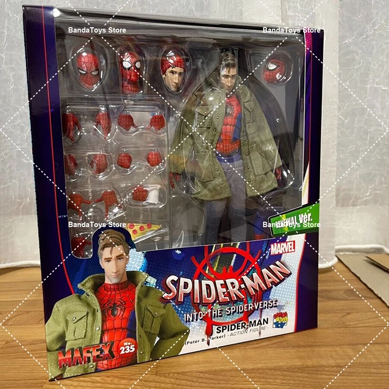 Mafex no 235 ピーター・B・パーカー スパイダーマン Amazon.com: MEDICOM TOY MAFEX No.235 Spider-Man (Peter B Parker