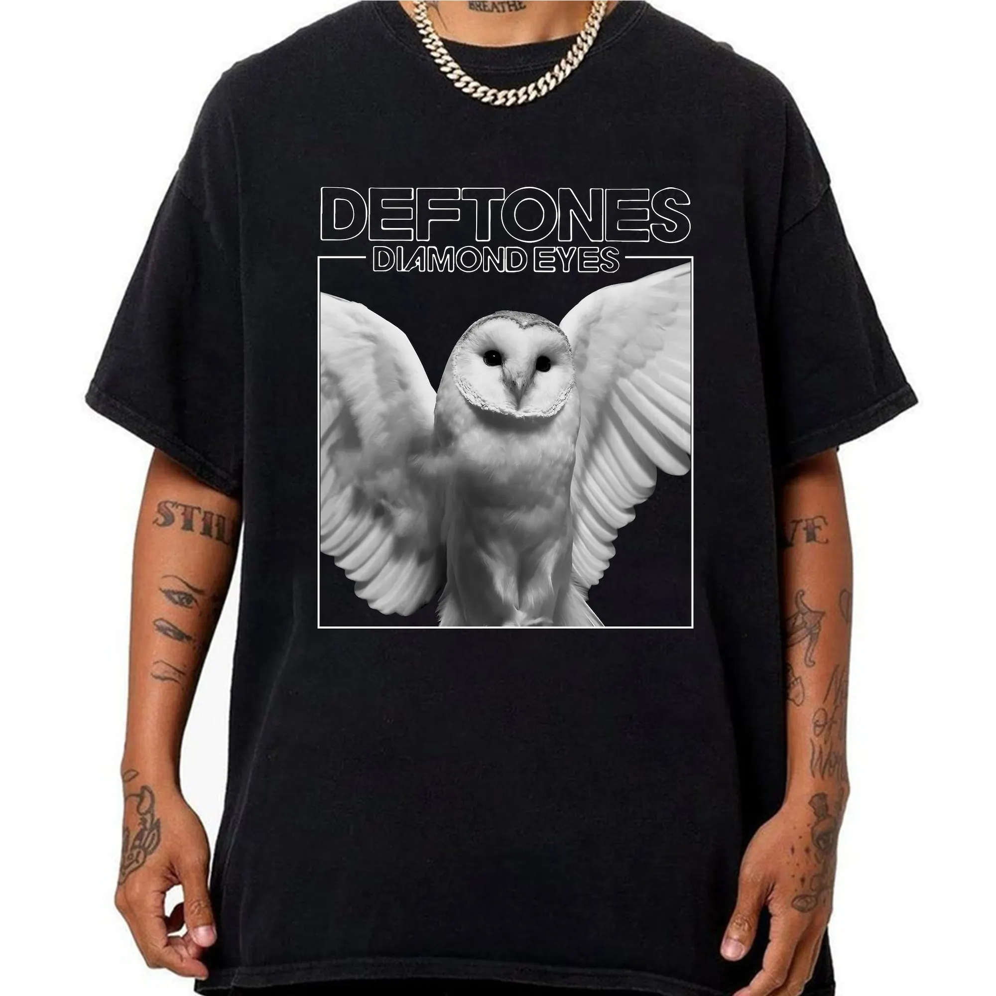 Deftones Tour Rock Band T Shirt Merch Diamond Eyes Album Music