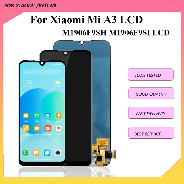 6.09 inch AMOLED For Xiaomi Mi A3 LCD Display Touch Screen