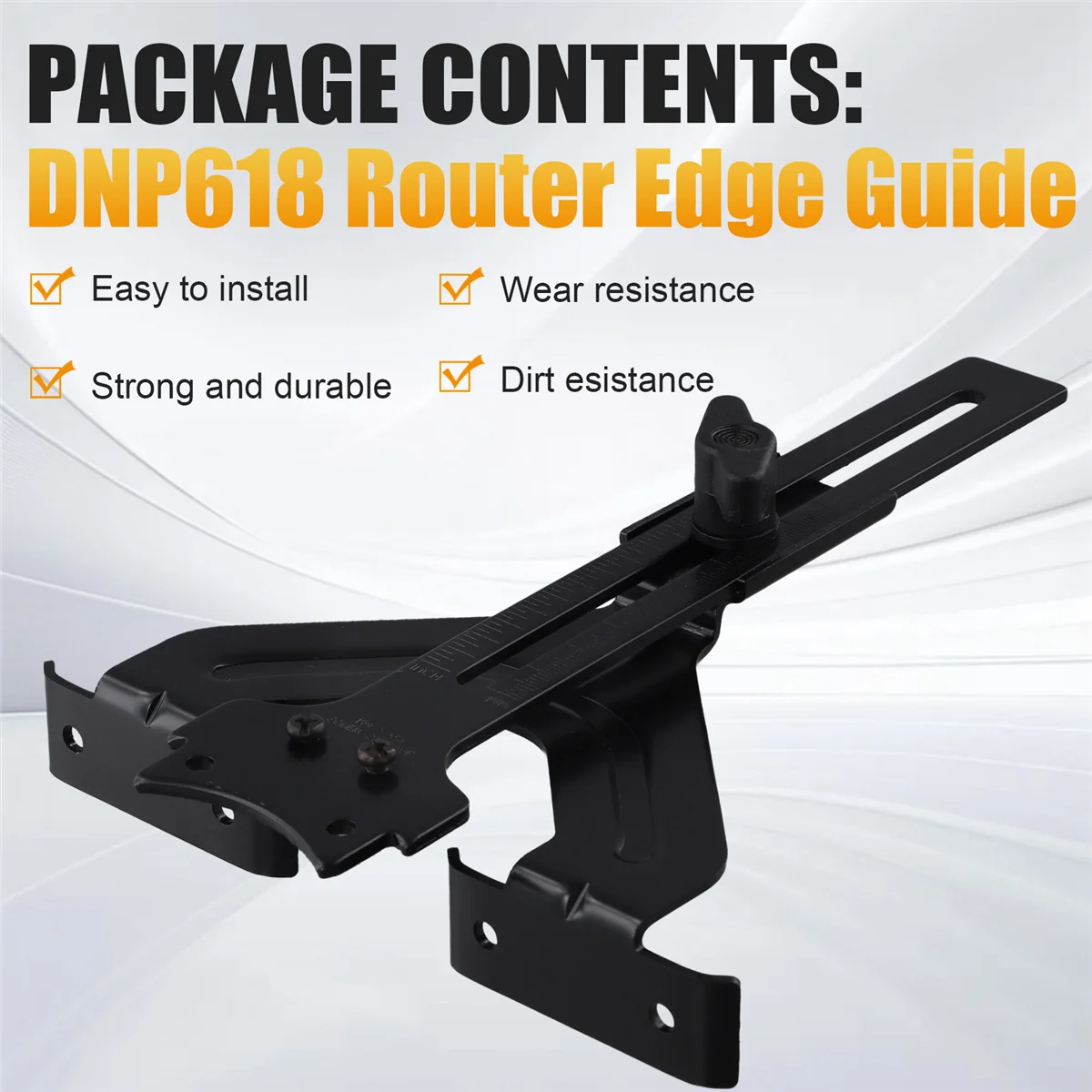 A93Z Router Edge Guide for Fixed Base Compact Router (DNP618
