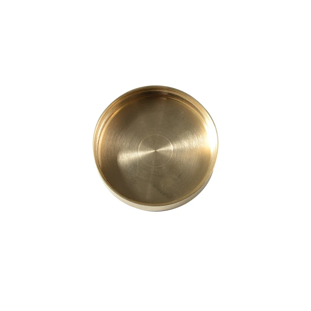 Outdoor Sealed Brass Container Waterproof Storage Box for Jewelry Pill Moisture-proof Shockproof Space-saving Organizer with Lid