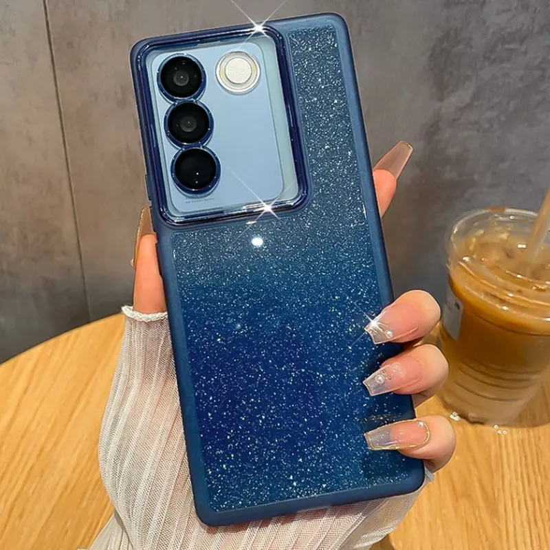 Shiny V27 PRO For VIVO V27E V29 Y15S Y20 Y22S Y02 Y21 Y21S Y33S Y16 Y35 Y78 Case Soft Silicone Cover_voghion.com