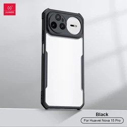 XUNDD Beetle Series Shockproof Protective Case - Transparent with Magnetic Stand - Pc + tpu (Transparente)