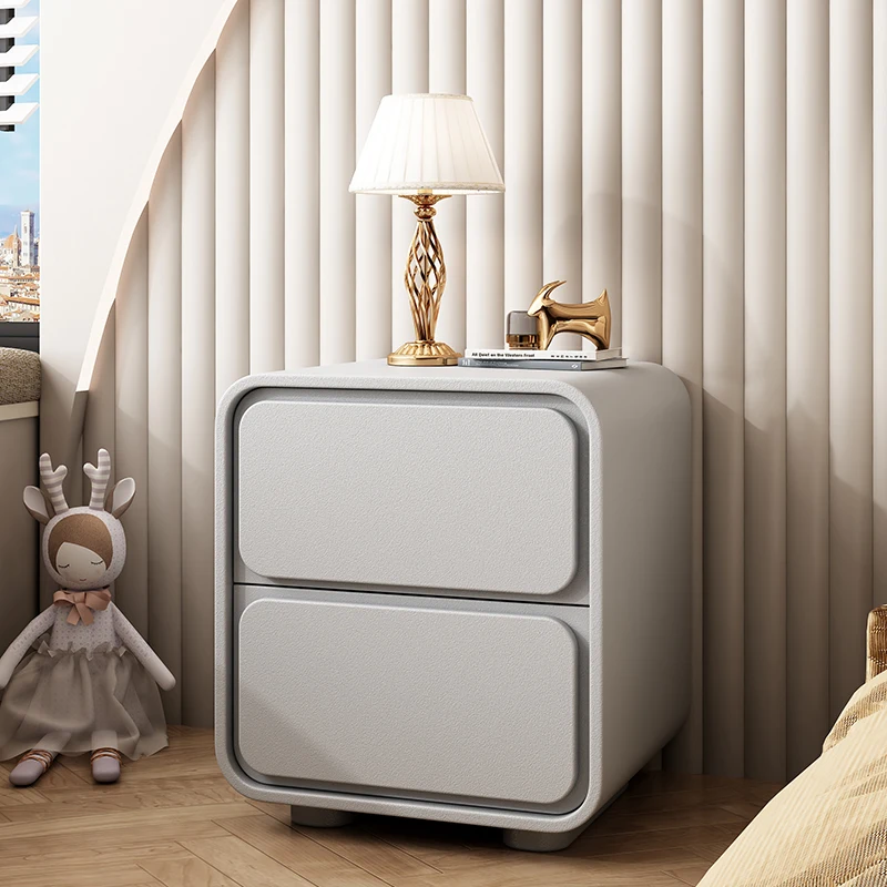 

Storage Headboards Nightstands Drawers Side Makeup Small Nightstands Space Saving Mesinha De Cabeceira De Cama Home Furnitures