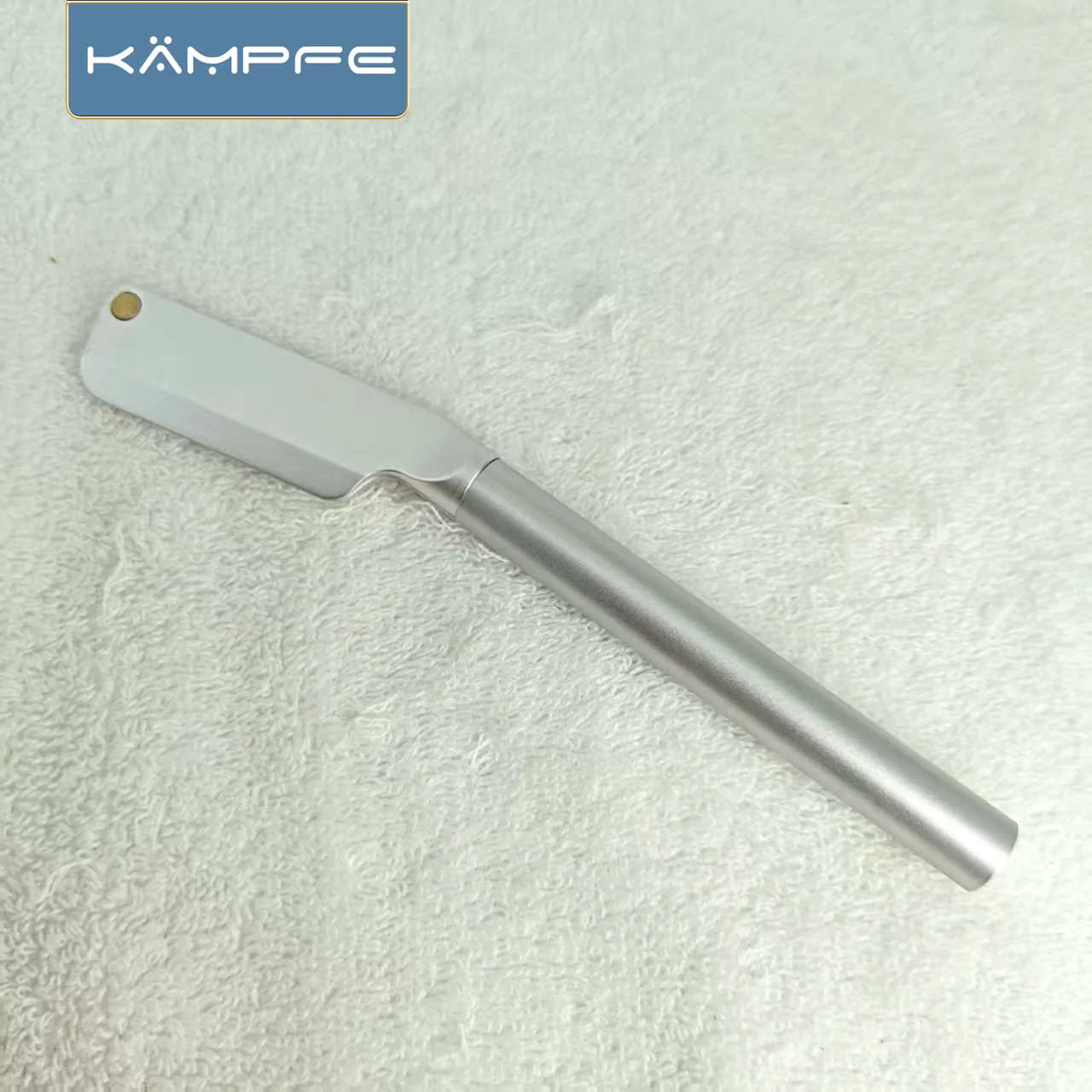 KAMPFE CNC machining of aluminum,Safe and a Replaceable blades,straight razors beard styling, Perfect for Shaving, Hair Styling