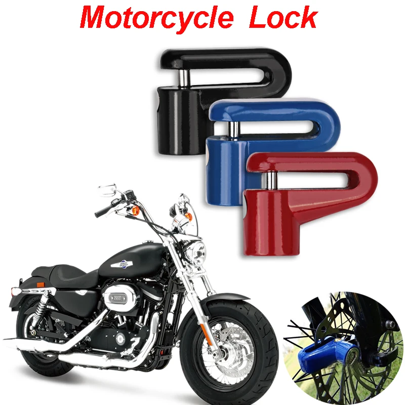 Universal Anti theft Disk Disc Brake Rotor Lock For Scooter Bike Motorcycle Safety Lock For Scooter Motorcycle Bicycle Safety