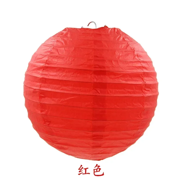 thumbnail image 1 of 1 pieza de linternas de papel redondas chinas de 8 pulgadas para bodas, fiestas, linternas colgantes, decoración de cumpleaños, suministros para baby shower, 1 of 5
