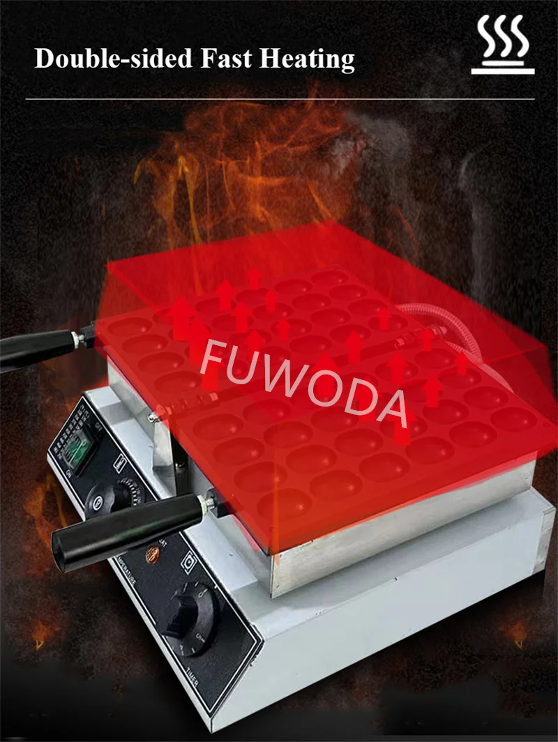 Commercial Baby Castella Sponge Cake Making Machine 24 Hole Egg Waffle Maker Baker Stainless Steel Kitchen Snack Equipment S94e4bd1715c84b899d8b2757eb5c7f385