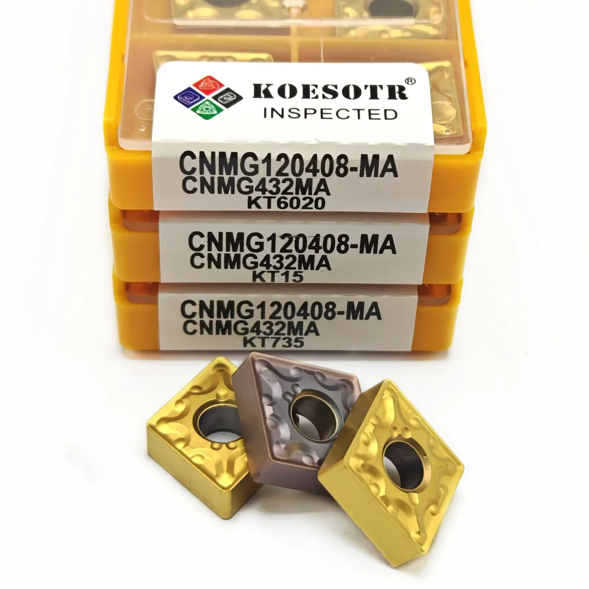 CNMG120408 CNMG120404 Carbide Insert For External Turning Tool CNMG 
