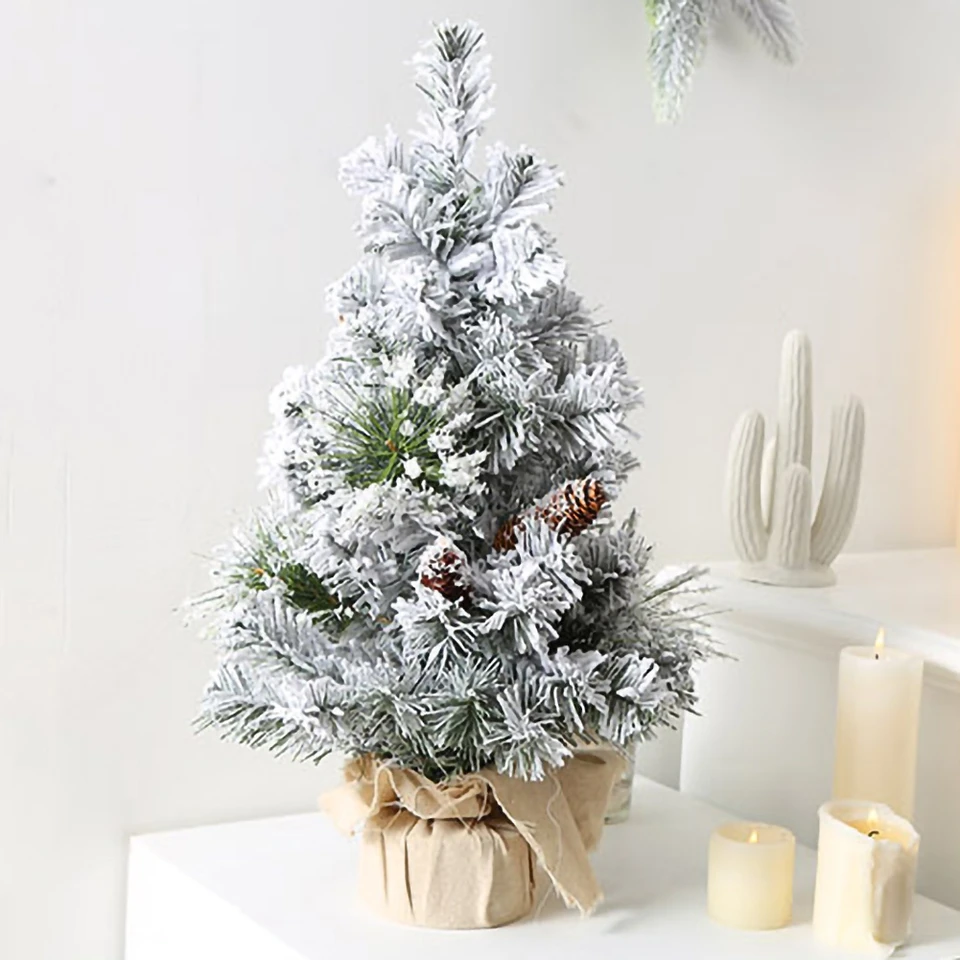 Kentop 10cm Sapin De Noël - Mini Arbre De Noël - Décoration De Noël
