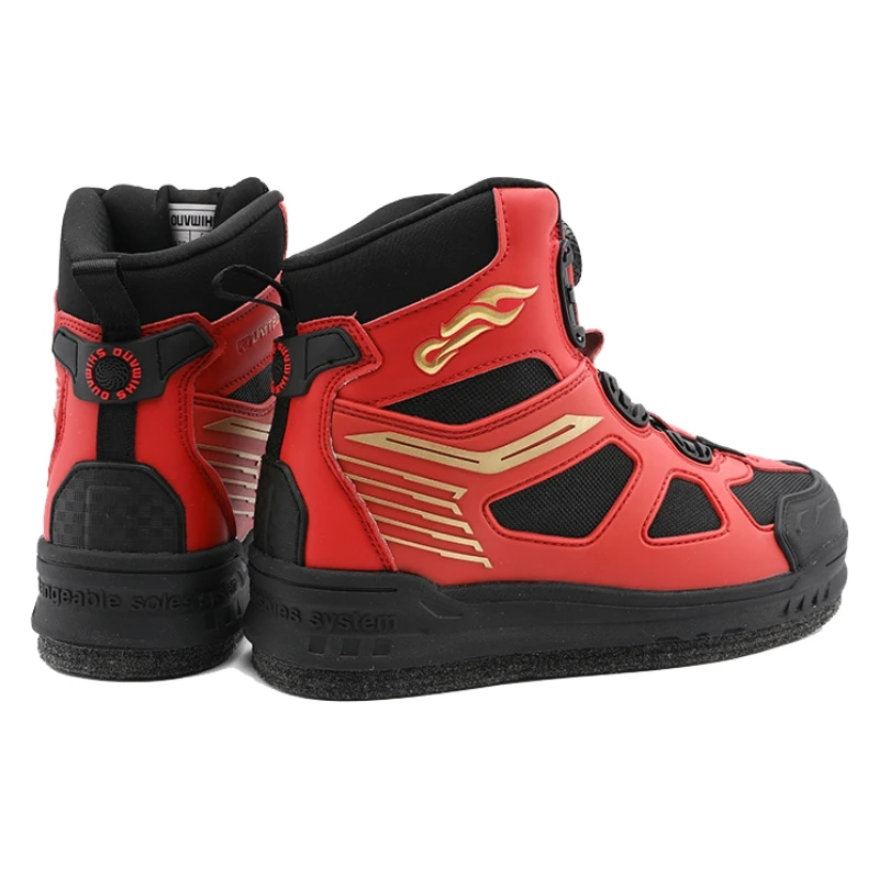Anti-Slip Waterproof Boots for Adult Fishing, Black Boot, Felt Sole, Outdoor Rubber Boots, Breathable Fly Fishing Shoes, New